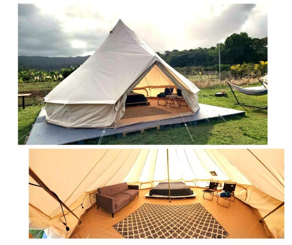Maleka Farm: Tent Glamping North Shore Oahu Laie Esterno foto