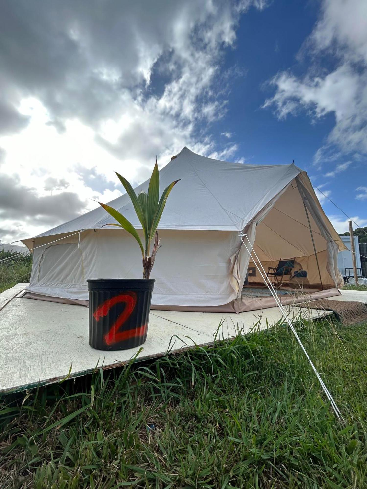 Maleka Farm: Tent Glamping North Shore Oahu Laie Esterno foto